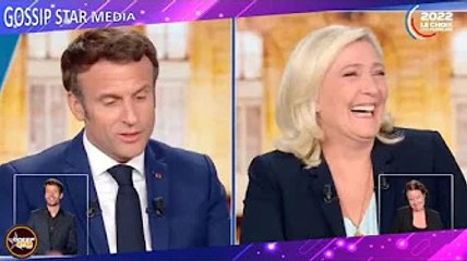 “On vieillit !” : Marine Le Pen moqueuse, Emmanuel Macron flatteur… échange complice surprise en ple
