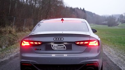 2021 AUDI RS5 - IN BEAUTIFUL LOCATIONS - Nardo Grey, Carbon Pack, 600Nm_450hp in detail