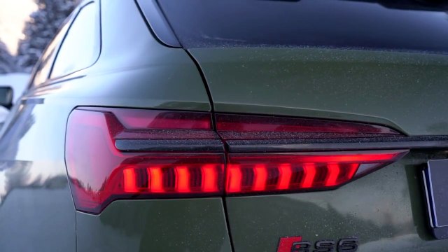 2021 AUDI RS6 AVANT - URBAN GREEN - WINTER WONDERLAND BEAUTY SHOTS WITH THE 600HP V8TT BEAST