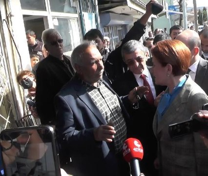 HDP ile iş birliği yapmayın diye sitem eden vatandaşa Akşener'in yanıtı net oldu