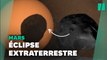 Une éclipse solaire martienne de Phobos capturée par le rover Perseverance