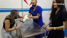 Mujer le construye una silla de ruedas a un gato discapacitado que adoptó para salvarle la vida