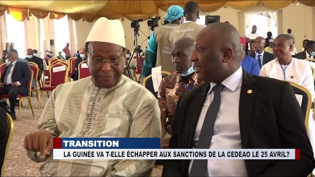 TRANSITION CNRD LA GUINE VA T-ELLE ECHAPPER AUX SANCTIONS DE LA CEDEAO LE 25 AVRIL