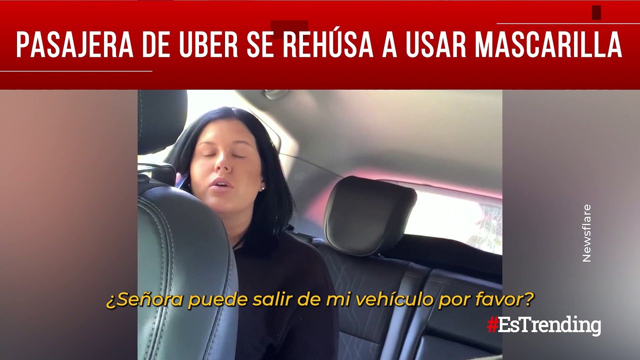 “Yo no uso mascarilla”: pasajera se rehúsa a protegerse en un servicio de transporte