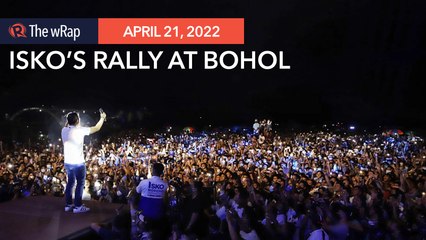 Isko’s Bohol trip ends with well-attended concert-rally in Tagbilaran