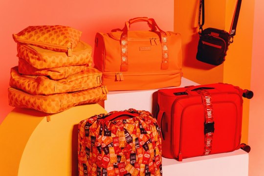 Taco Bell's New Luggage Collection Is Inspired By Their Hot Sauce Packets
