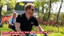 Prinz Harry weigert sich zu verraten, ob er am Jubiläum der Queen teilnimmt