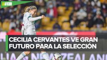 Alicia Cervantes es pieza clave para la selección mexicana femenil