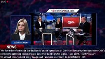CNN  is shutting down, just three weeks after the newest streaming service's launch - 1BREAKINGNEWS.