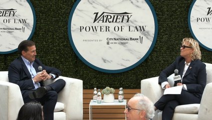 Joshua Grode & Claudia Eller Keynote Conversation at Variety's Power of Law 2022