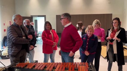 Alla banda  Felicino Mibelli arrivano gli strumenti