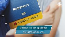 Extienden en EU requisito de vacunación para viajeros que ingresen al país