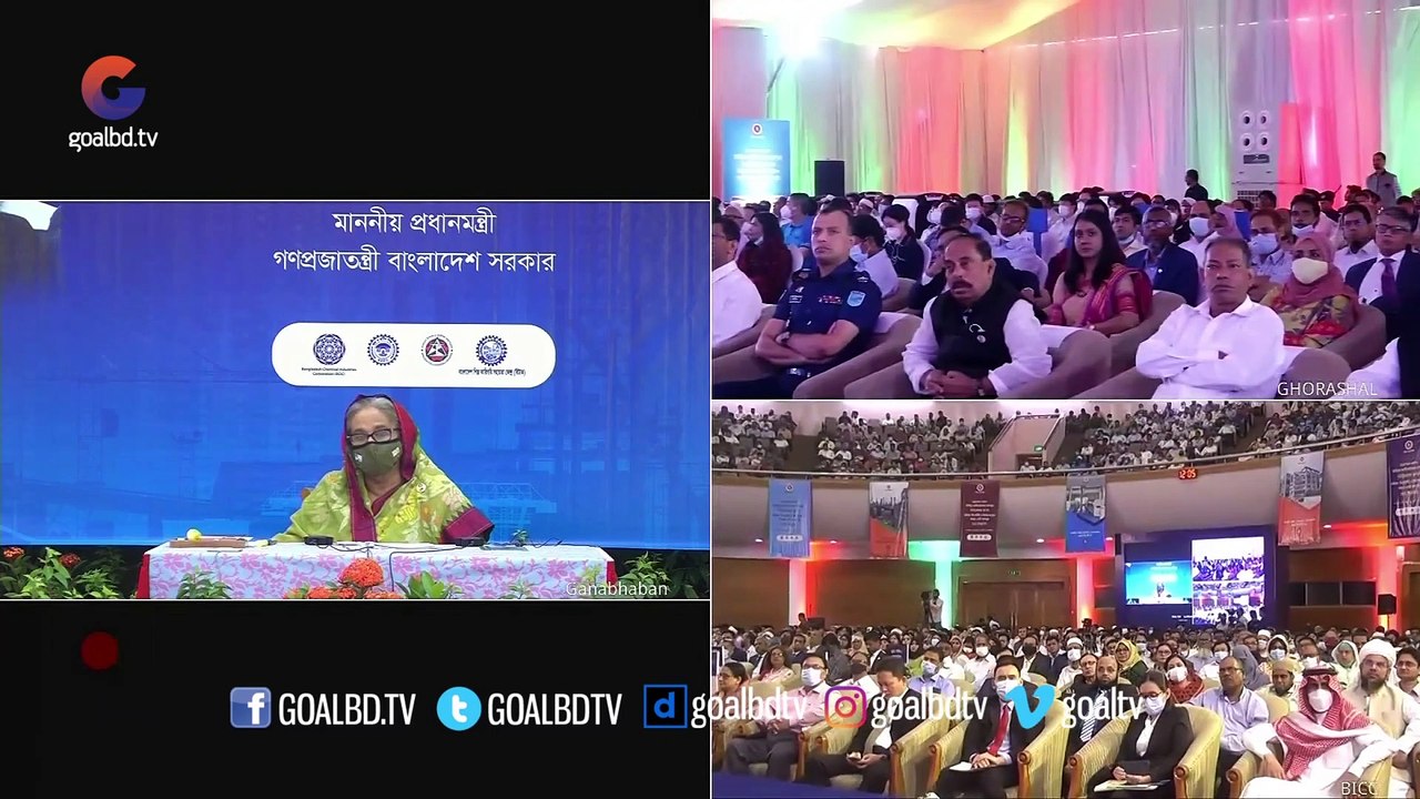 ঘোড়াশাল পলাশ ইউরিয়া ফাটিলাইজার প্রকল্প ও শিল্প মন্ত্রণালয়ের চার প্রকল্পের উদ্বোধন