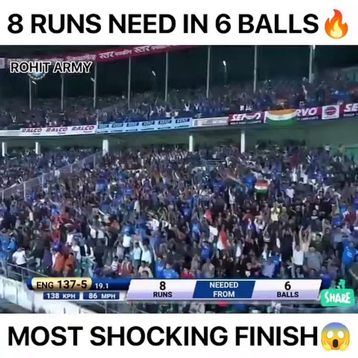Need 8 runs 6 ball