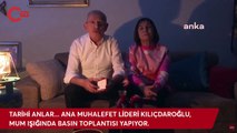 Elektriği kesilen Kemal Kılıçdaroğlu canlı yayında konuşuyor