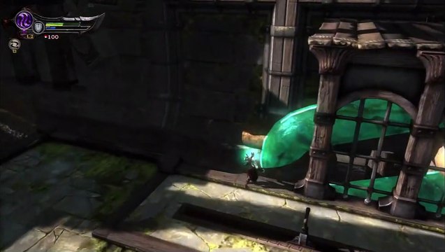 God of War Ascension - Chap 18 Delos Landing: Gear & Chain Puzzle (Edited) Chests, Uroborus PS3 Gameplay Sequence