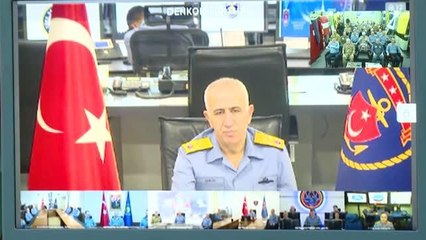 Bakan Akar, Mavi Vatan Tatbikatı'nda Yunanistan'a "dostluk eli" mesajı verdi