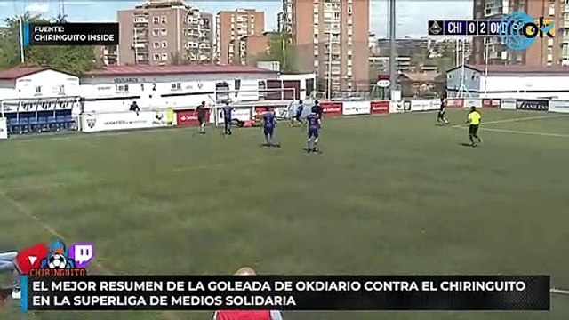 El mejor resumen de la goleada de OKDIARIO contra El Chiringuito en la Superliga de Medios solidaria
