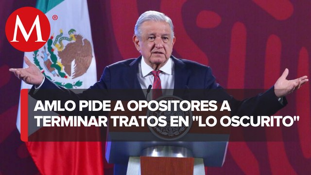 Que no se rasguen las vestiduras: AMLO a diputados de oposición contra reforma eléctrica