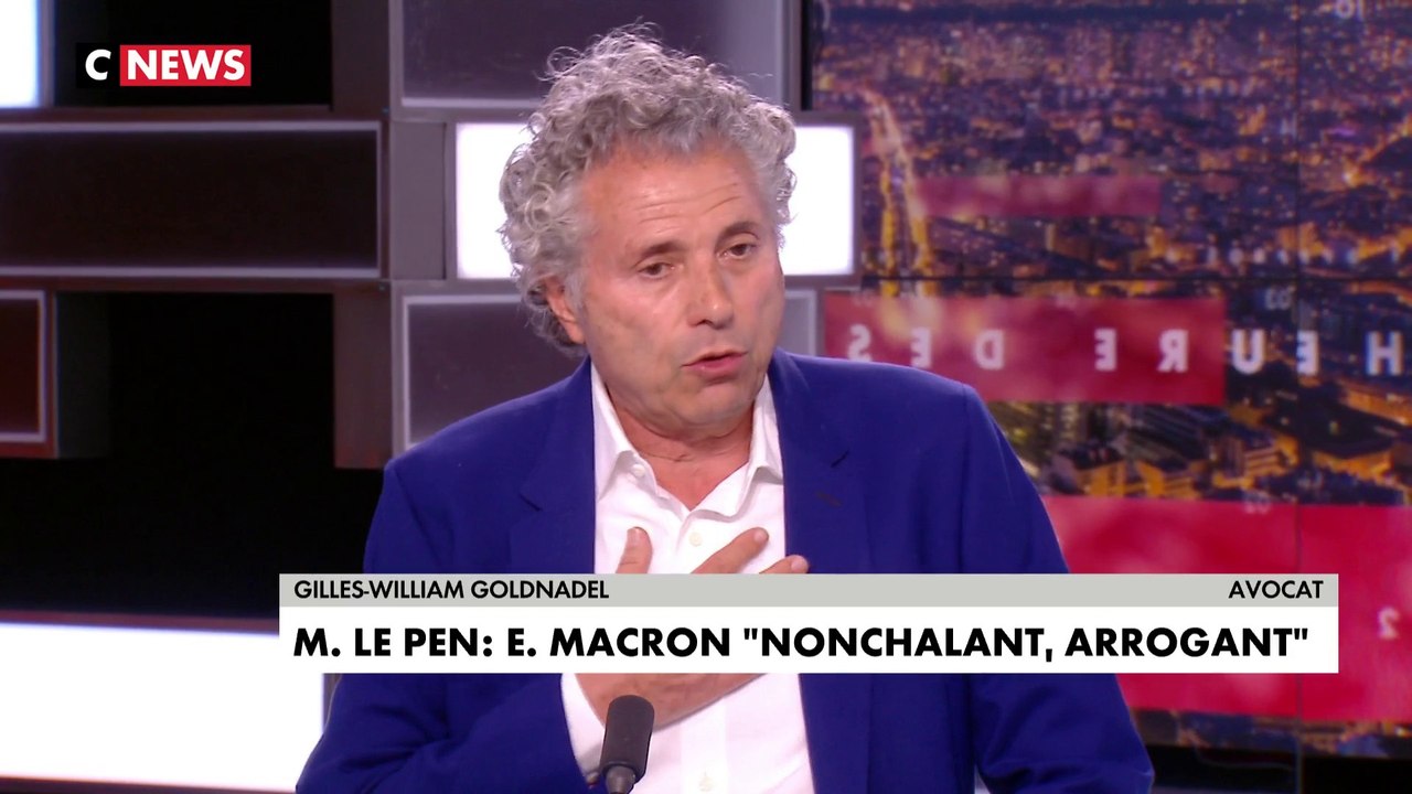 Maître Gilles-William Goldnadel : «Il y a une manière de suffisance et en même temps, une insuffisance de fond»