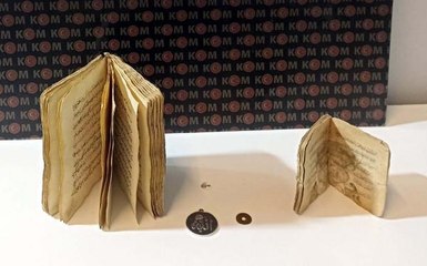 Kayseri'de 3 milyon TL değerinde 500 yıllık iki adet Kur'an-ı Kerim ele geçirildi