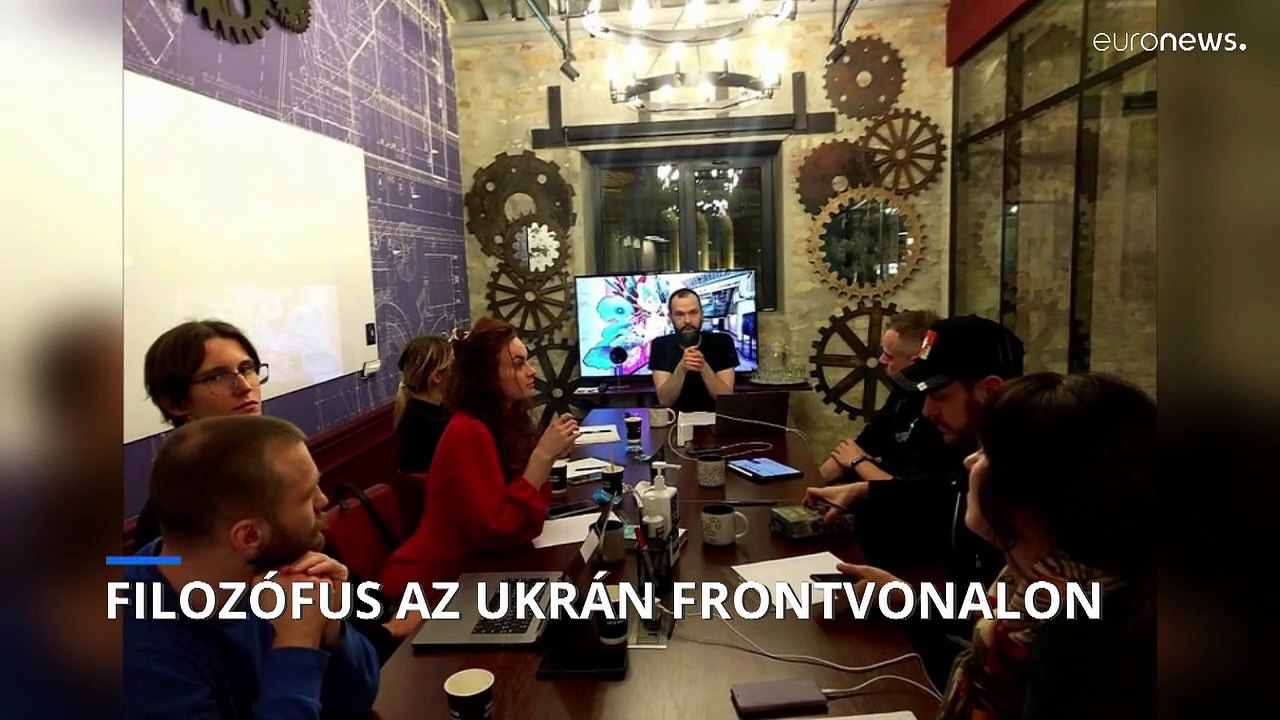 Filozófus az ukrán frontvonalon