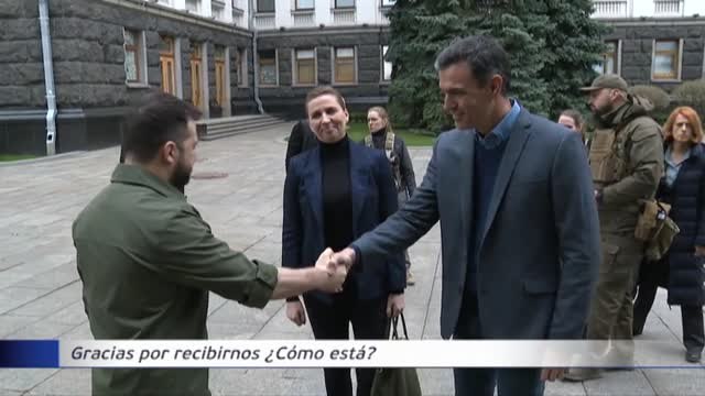 El buque de la Armada Ysabel navega ya rumbo a Polonia con 200 toneladas de armamento, munición y vehículos para Ucrania