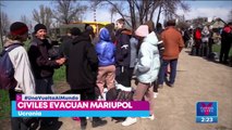 Cuatro autobuses con civiles salen con éxito de Mariúpol