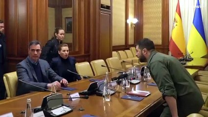 Ukraine : Espagne, Danemark et Etats-Unis affichent leur soutien militaire à Kyiv