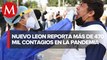 Reportan 45 casos y 3 muertes covid-19 en Nuevo León