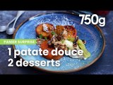 Deux recettes de dessert autour de la patate douce (Panier surprise #1) - 750g