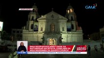 Mga nagpapasalamat dahil sa natanggap na biyaya, kabilang sa mga nagsimba sa Quiapo Church | UB