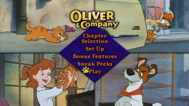 Opening to Oliver and Company 2002 DVD (HD) - video Dailymotion