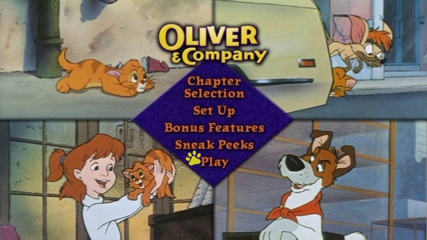 Opening to Oliver and Company 2002 DVD (HD) - video Dailymotion