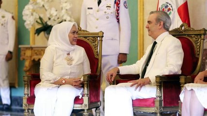 Presidente Abinader recibe credenciales de 8 embajadores