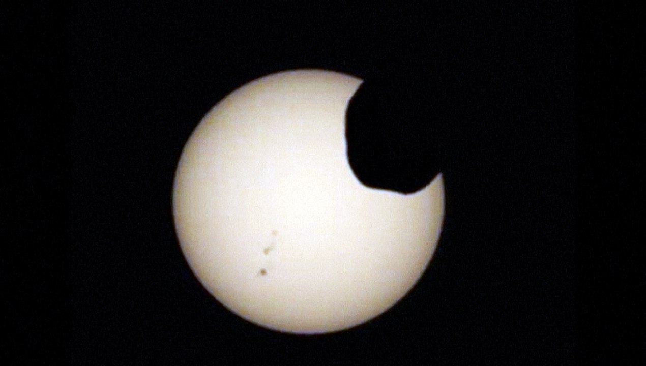 Eclipse em Marte