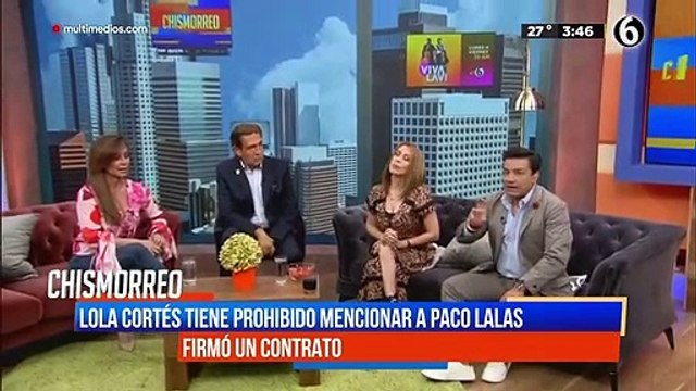 Lola Cortés habla del contrato que firmo con Paco Lalas para NO mencionarlo