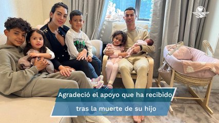 Cristiano Ronaldo presenta a su hija: "Gio y nuestra niña finalmente están con nosotros"