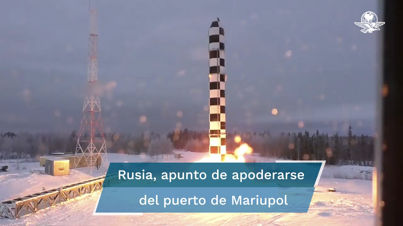 Putin amenaza al probar nuevo misil intercontinental