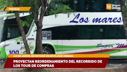 Proyectan reordenamiento del recorrido de los tour de compras