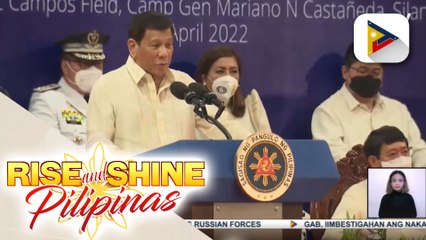 下载视频: Pangulong Duterte, may mahalagang paalala sa mga nagtapos sa PNPA