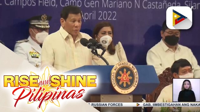 Pangulong Duterte, may mahalagang paalala sa mga nagtapos sa PNPA