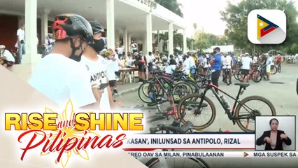 'Padyak para sa Kalikasan,' inilunsad sa Antipolo, Rizal