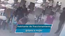 Sujeto golpea y amenaza de muerte a una mujer en fraccionamiento de Querétaro