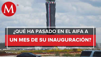 AIFA, con 71 mil pasajeros en el primer mes