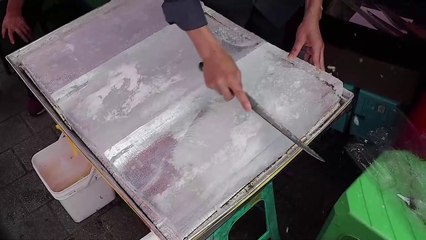 Fruits Cutting Skills, Korean street food