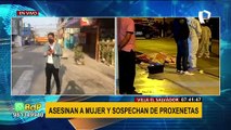 Extranjera es asesinada de dos balazos en Villa El Salvador