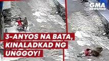 3-anyos na bata, kinaladkad ng unggoy! | GMA News Feed
