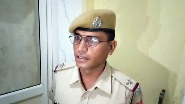 सड़क दुर्घटना के मामले में पुलिसकर्मी की बाइट