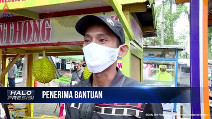 Presiden Jokowi Berikan Bantuan Sosial di Sejumlah Pasar di Bogor